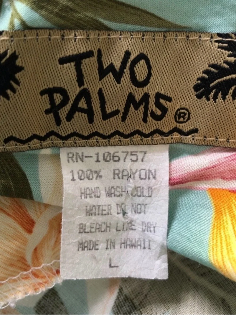 Two Palms Light Green Floral Midi Slip Dress - Picture 10 of 10
